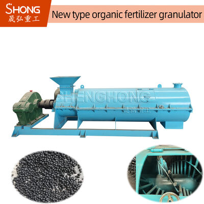 Granulatore di fertilizzante organico per granuli a forma di palla con contenuto organico al 100% e granulazione con umidità del 20%-40%