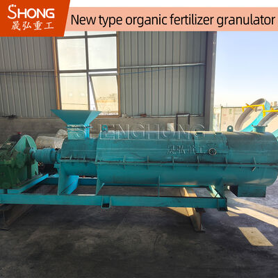 Granulatore per compost di fertilizzante organico da fanghi con denti di agitazione 380V Capacità 5-10 Ton/H