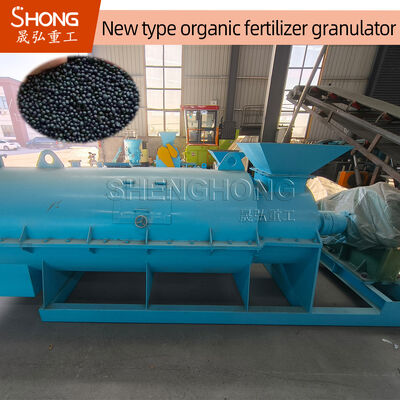 55 kW Potenza 5-7 t/h Capacità 100% Contenuto organico Granulatore di concimi per compost di rifiuti animali