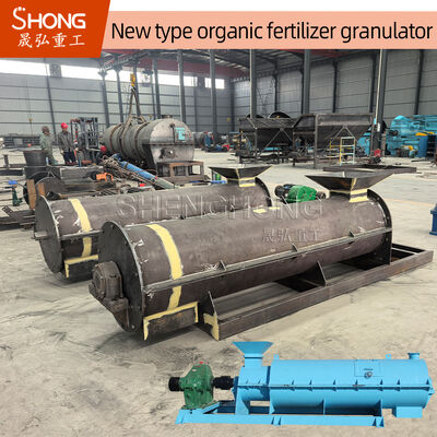 Macchina Granulatrice per Fertilizzanti Organici in Acciaio al Carbonio con Capacità di 3-5 Ton/Ora per Compost di Paglia con Umidità 20%-40%
