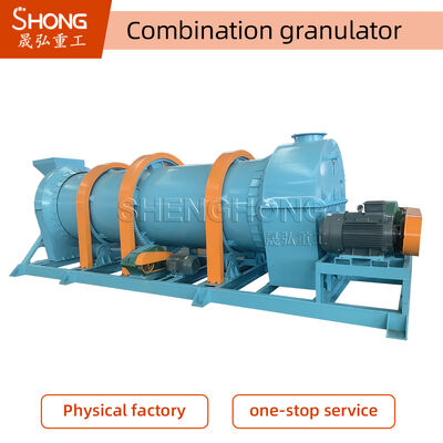 Macchina automatica per la produzione di concimi di compost con una capacità di 5-15 t/h e una potenza di 30 kW per la produzione di concimi organici