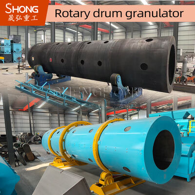 Granulatore rotante professionale in acciaio al carbonio/acciaio inossidabile 11,5 giri/min 5-8 t/h macchina per la granulazione di fertilizzanti