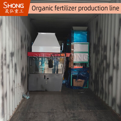 Linea di produzione di fertilizzanti organici ad alta produttività con basso consumo energetico e tecnologia di granulazione della fermentazione