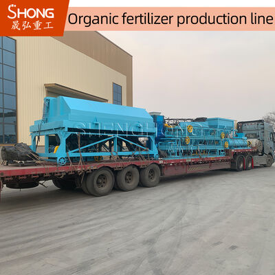 Linea di produzione di fertilizzanti organici con capacità di 5 t/h con installazione guidata dall'ingegnere e tasso di granulazione elevato