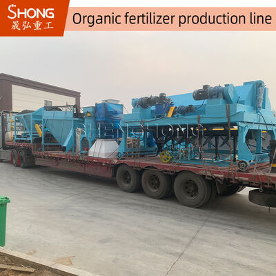 Linea di produzione di fertilizzanti organici da 1 a 20 tonnellate/ora con fermentazione e granulazione per un basso consumo energetico