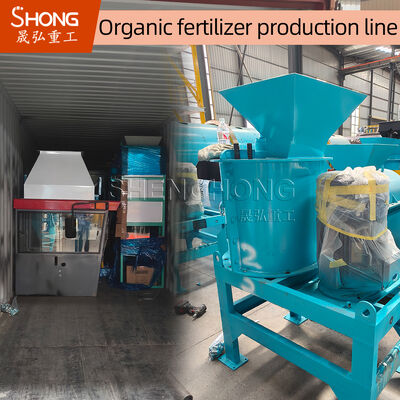 Linea di produzione di fertilizzanti organici con una capacità annua di 1-20 mila tonnellate e umidità inferiore al 10% utilizzando la tecnologia di stampaggio in un solo passo