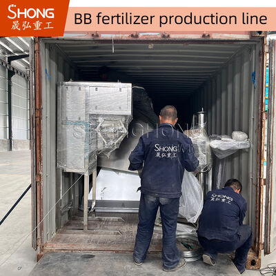 Linea di produzione di fertilizzanti BB con capacità di 3-8 tonnellate all'ora, sistema di controllo automatizzato e funzioni di risparmio energetico