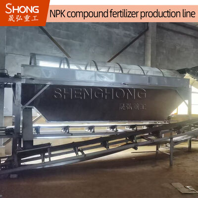 Sistema di produzione NPK con potenza di 18,5 kW, diametro dei granuli di 2,5-20 mm e capacità di 1-2 tonnellate all'ora per un'efficiente granulazione del fertilizzante