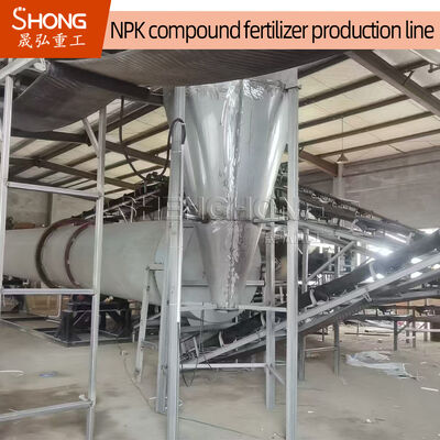 Linea di produzione di fertilizzanti NPK con tenore di materia organica ≥ 30%, tenore totale di sostanze nutritive ≥ 90% e dimensione dei granuli 2-4 mm