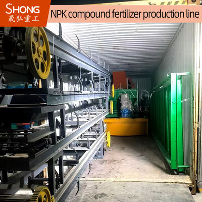 Linea di produzione di fertilizzanti NPK con tasso di granulazione del 95%, progettazione ad efficienza energetica di 45 kWh/t e sistema di controllo PLC completamente automatizzato