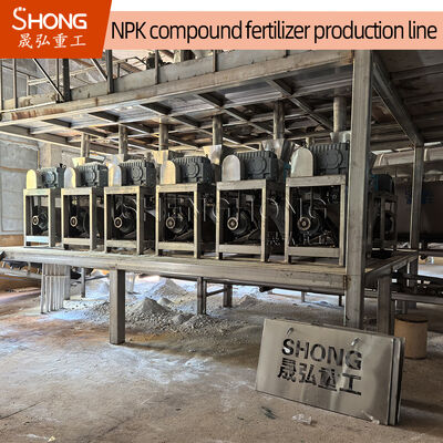 Linea di produzione di fertilizzanti composti di urea controllata PLC per impianti di produzione di granuli da 2 mm