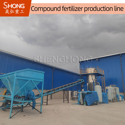 Dry Process NPK Fertilizer Production Line with 2-4mm Granular Size and ≥ 90% Nutrient Content (Linea di produzione di fertilizzanti NPK a processo secco)