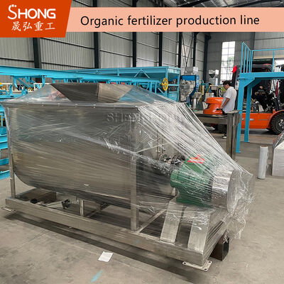 20Linea di produzione di fertilizzanti organici per letame di pollo con tensione 380V