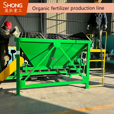Linea di produzione di fertilizzanti organici con tecnologia di clic Pelletizzatori per il batch mixing & drying 1-20 mila tonnellate all'anno