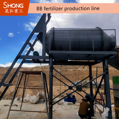 Granulatore di fertilizzanti di capacità personalizzabile da 1 a 10 t/h con potenza da 15 a 30 kW per la linea di produzione di fertilizzanti BB