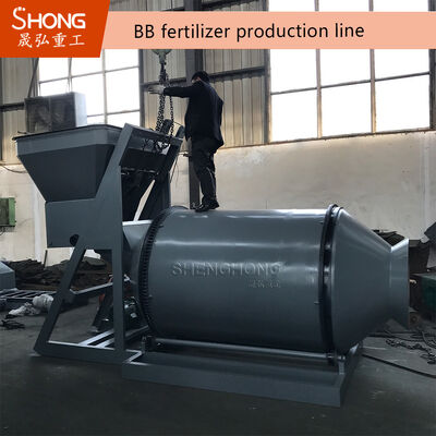 Linea di produzione di fertilizzanti BB con capacità da 1 a 20 t/h, potenza da 15 a 30 kW e granulatore a tensione personalizzato