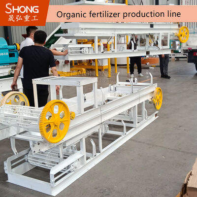 Linea di Produzione di Fertilizzanti Organici con Installazione da parte di Ingegneri Esteri, Garanzia di 12 Mesi e Tasso di Granulazione >95%