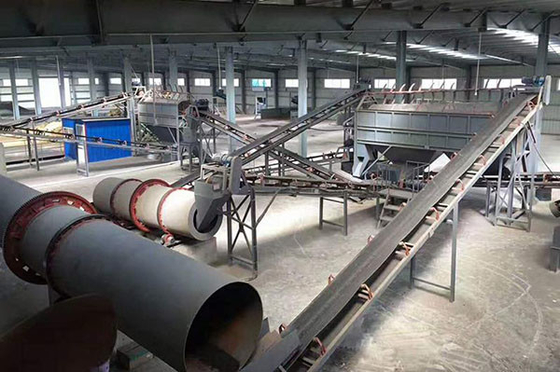 NPK Fertilizzante Pellet Efficientemente Con Granulatore a tamburo rotativo Fertilizzante composto